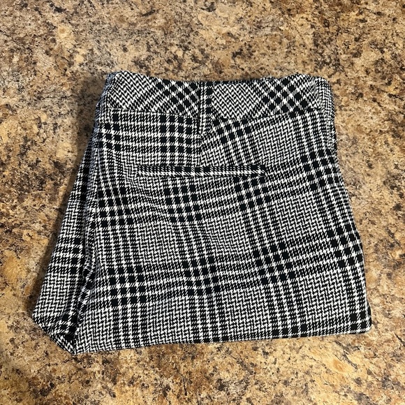 New York & Co Womens Size 10 Average Houndstooth Pattern Career Pants Boot Cut - Picture 10 of 14